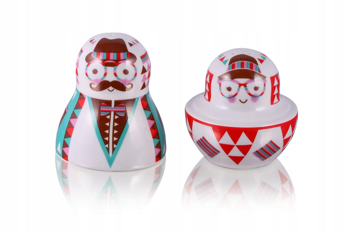 Gift Salt and pepper shaker set - Matryoshka
