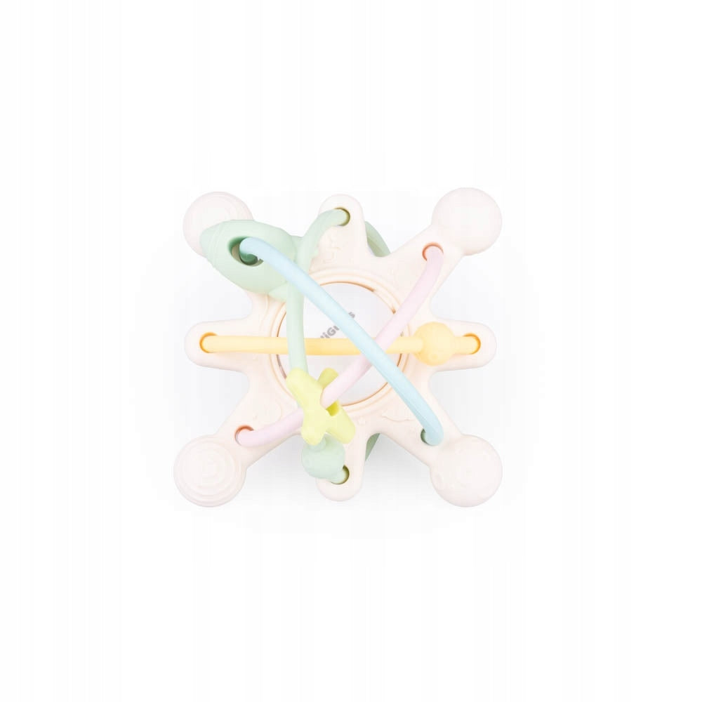 GiliGums sensory rattle teether Space Pastel 3M+