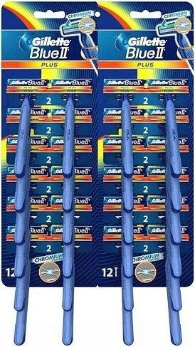 Gillette Blue2 Plus Disposable Razor 24 Pieces
