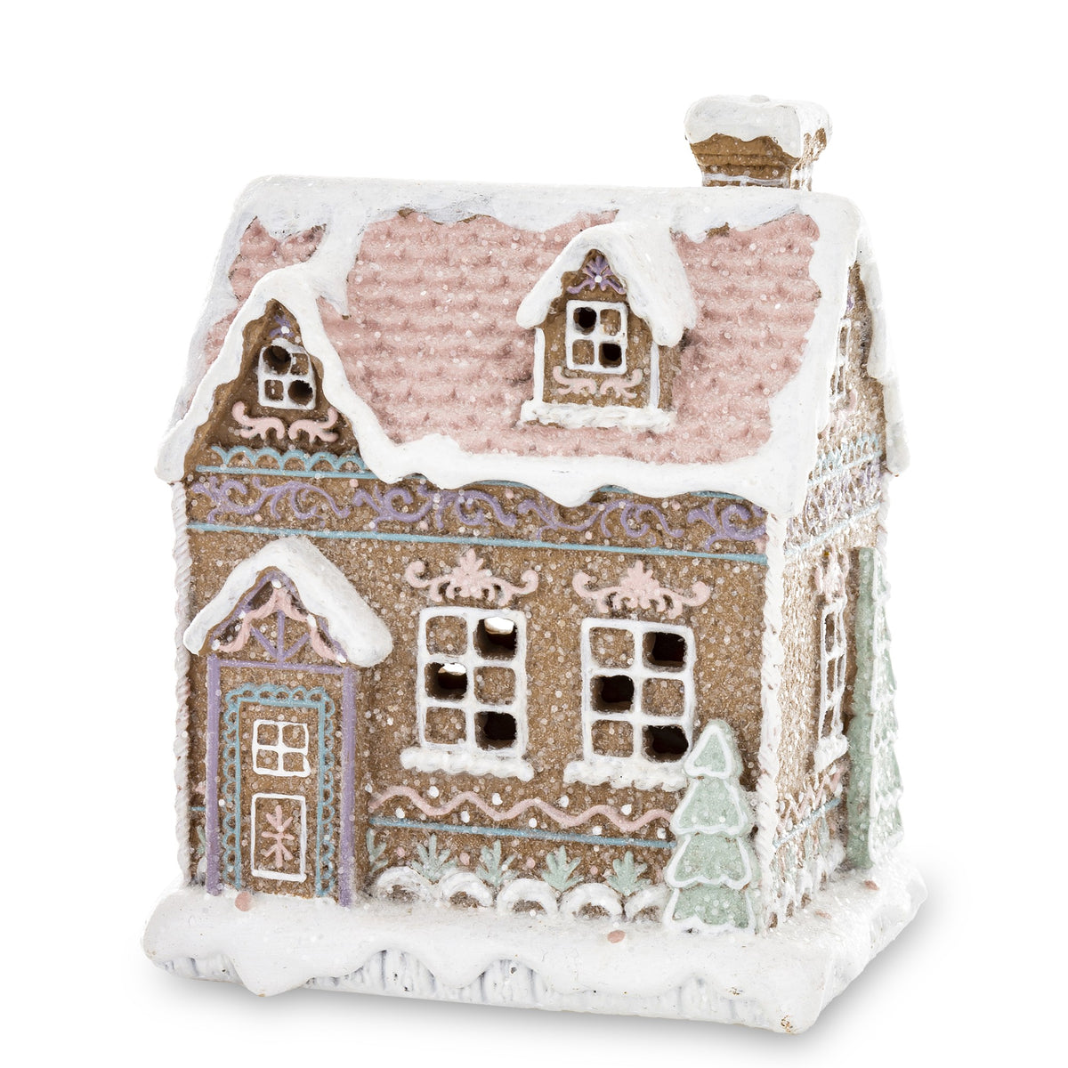 Gingerbread Christmas Cottage LED Decoration Holy Cottage