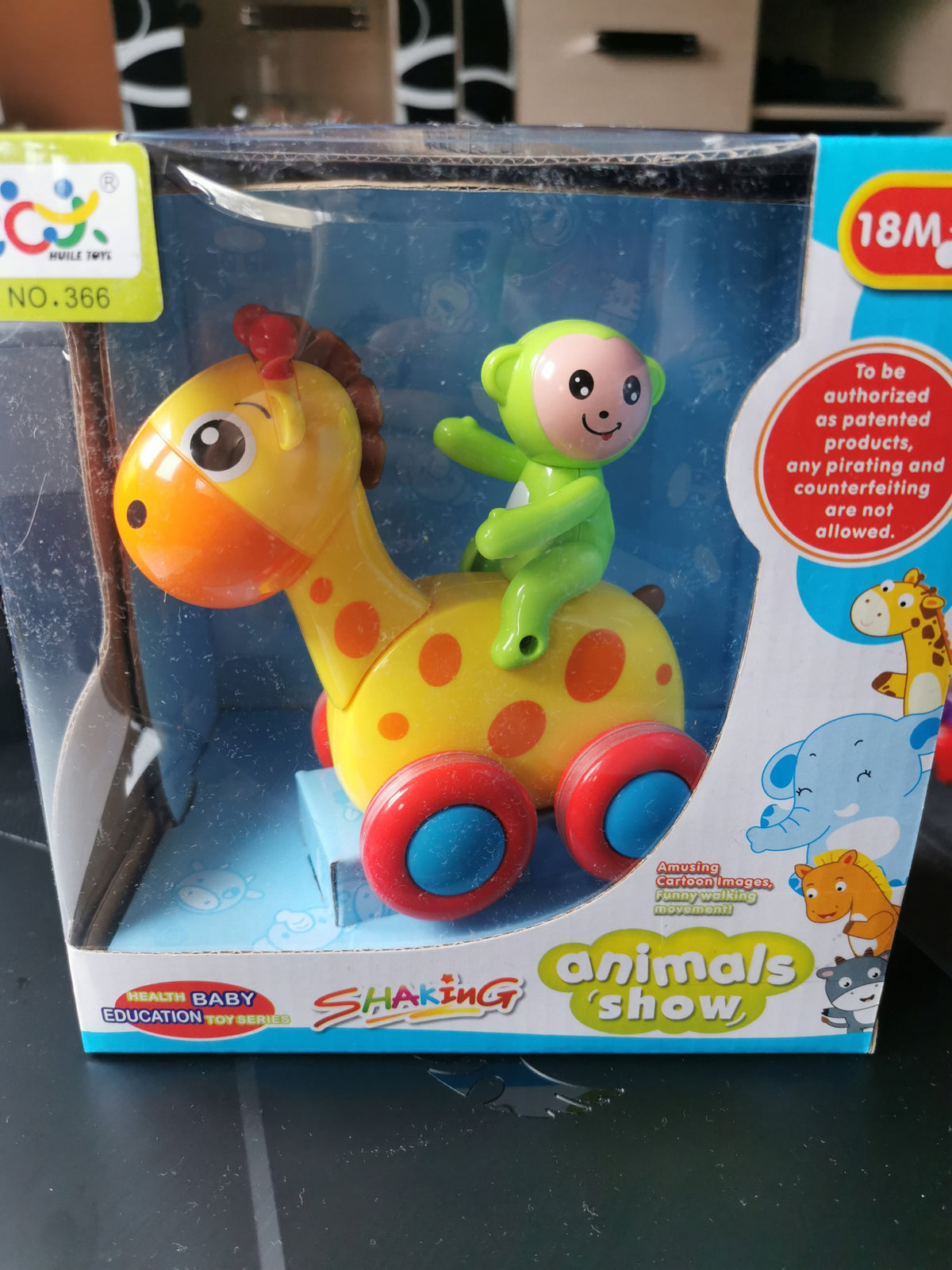 Giraffe rider gift for toddler year Brand Eurobaby