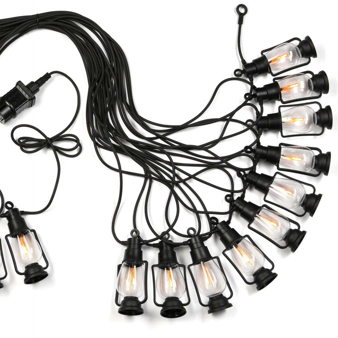 Girlanda swietlna LED ogrodowa GARLAND 20 x 3,6W LED 1800K Brand Lamkur