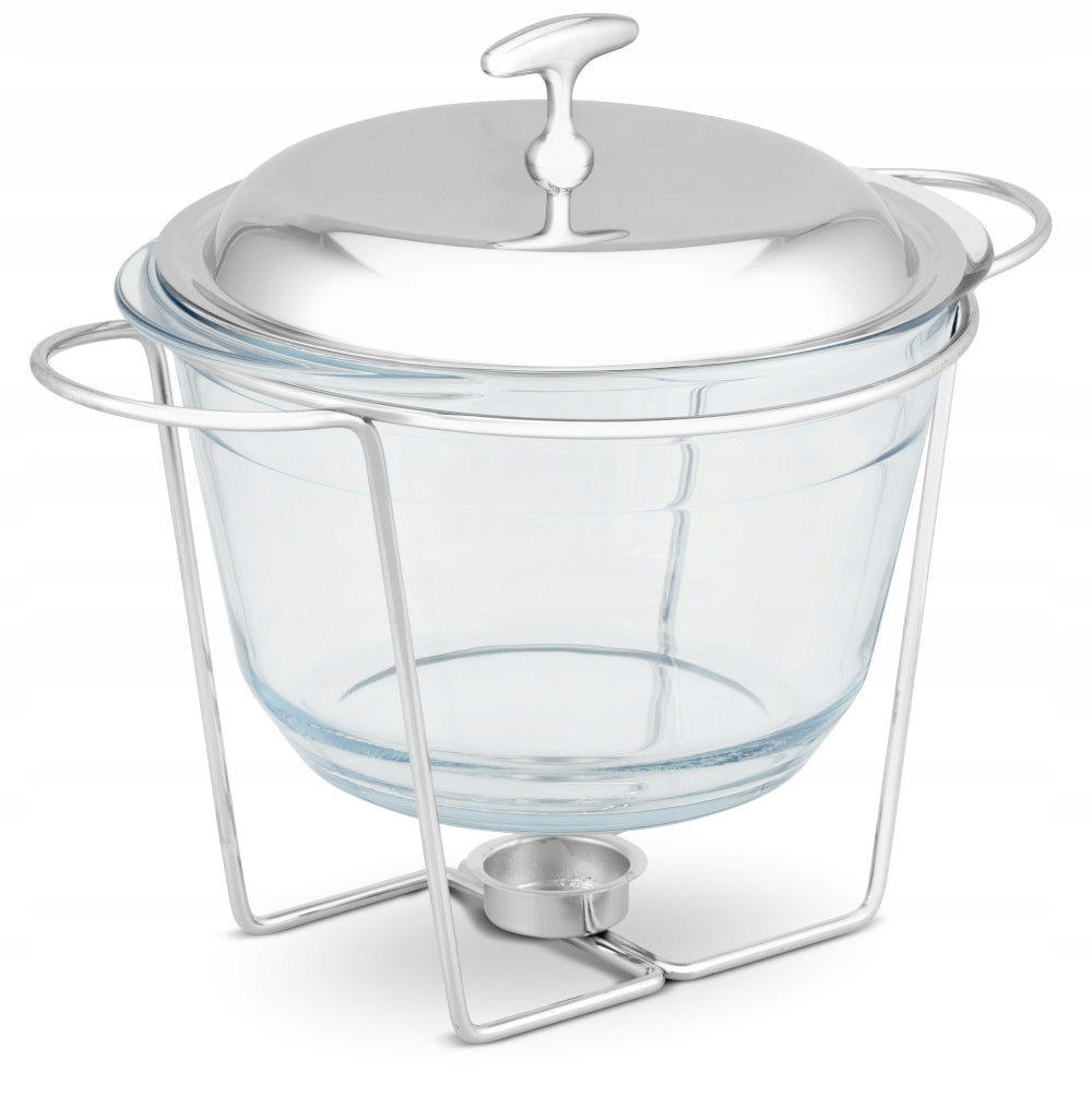 Glass Heater For Soup Dishes HEAT RESISTANT Dish With Heater 1445 Manufacturer code AU-1445Po