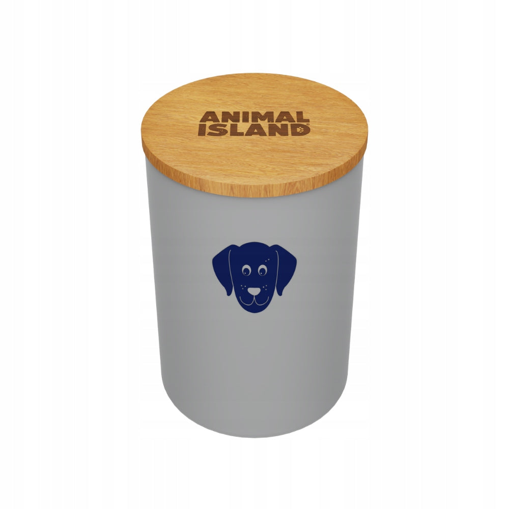 Glass container grey Food Contact certificate Brand Animal Island