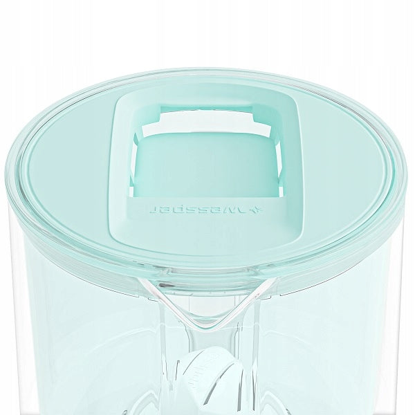 Glass filter jug Wessper WES202-MT 3l Mint 1x aquaclassic filter Brand Wessper