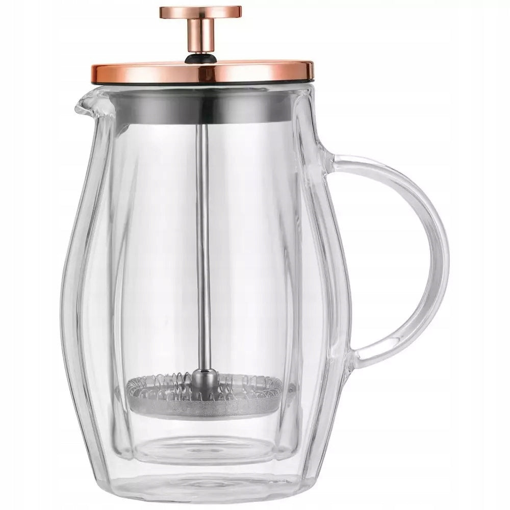 Glass tea maker 350ml jug ROSE GOLD KLAUSBERG 7721 Manufacturer code KB-7721