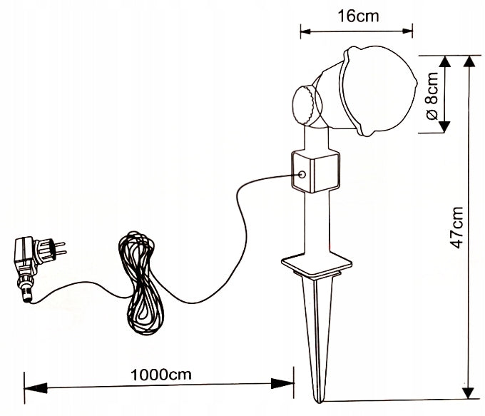 Globo Meriton 32000 outdoor laser projector Manufacturer code -