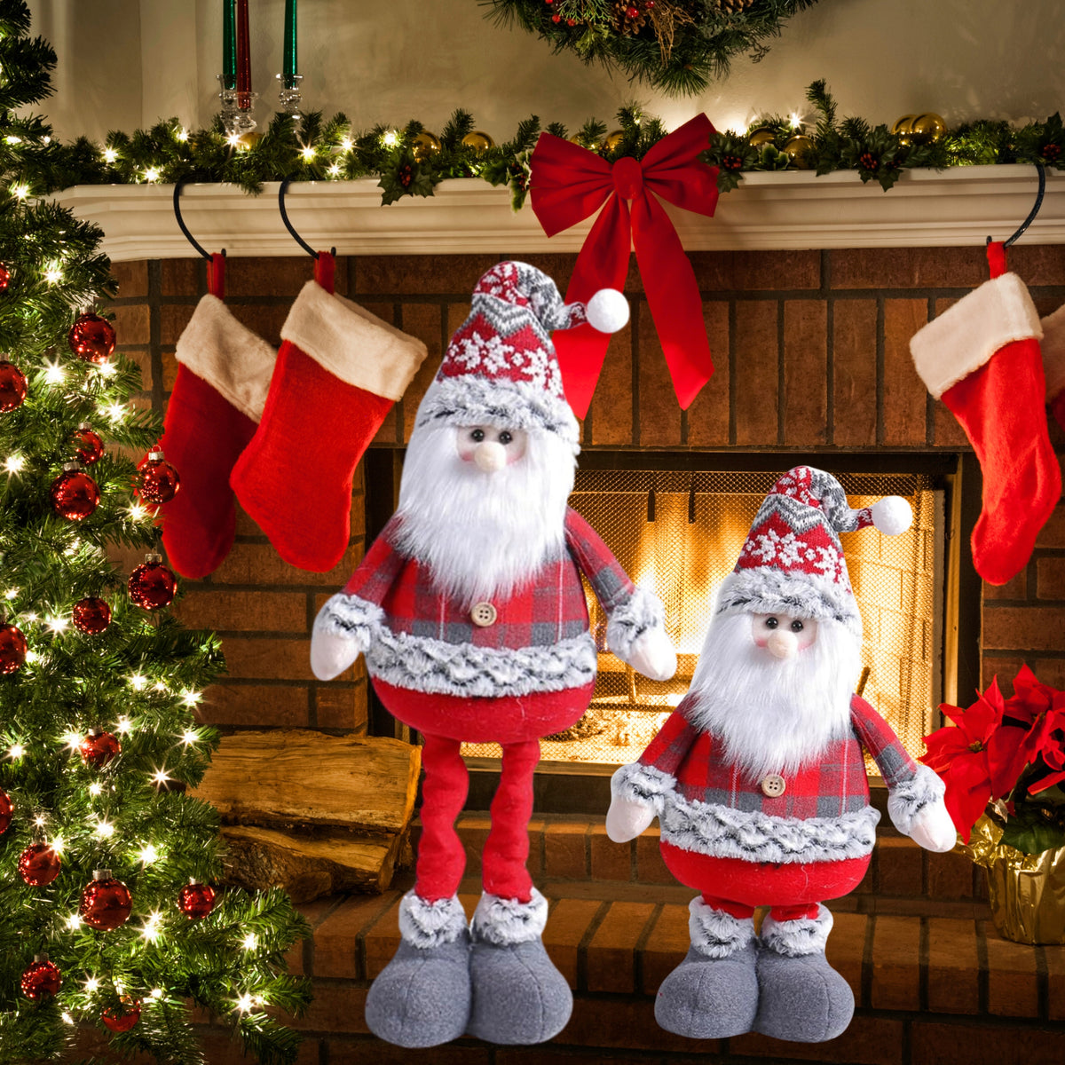 Gnome Christmas Dwarf Telescopic Large Gnome High Santa Adjustable Manufacturer code Skrzat Krasnal Święta Boże Narodzenie Prezent