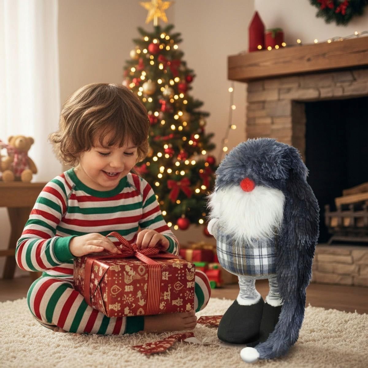Gnome Christmas Gnome Telescopic 38-88cm Gnome Ornament Christmas Decoration Manufacturer code 1066936