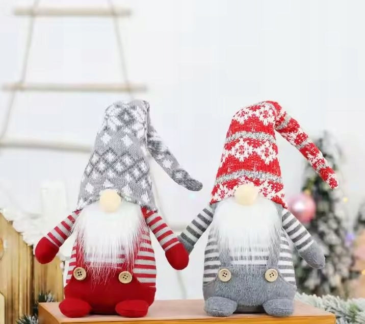 Gnomes Christmas Gnomes Couple Gnome LARGE Christmas Ornament Gift 42cm Manufacturer code skrzaty pod choinkę świąteczne zestaw w parze