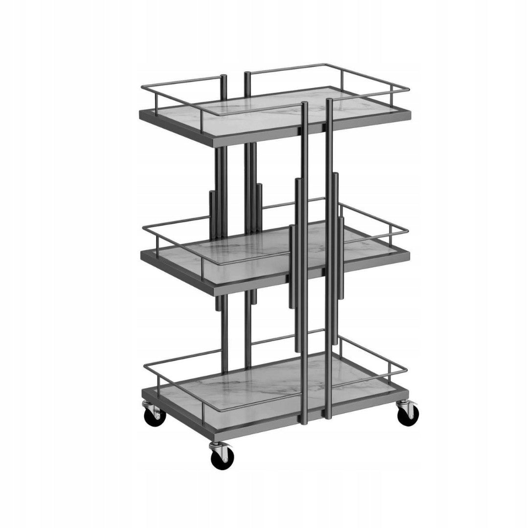 Gold Premium 3-Tier MOEMI Cosmetic Trolley EAN (GTIN) 5904538665111