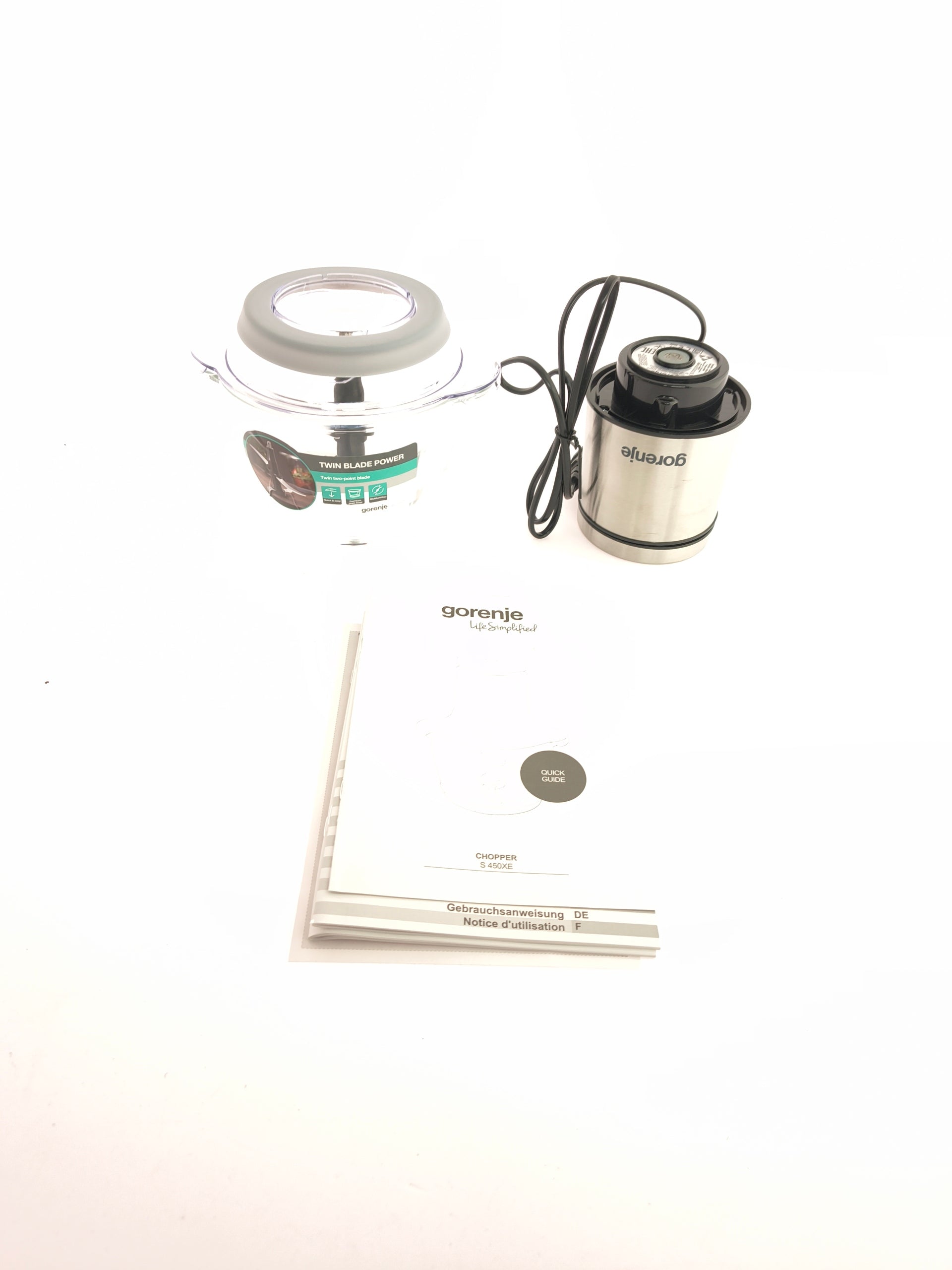 Gorenje S450XE Dishwasher Electric Shredder 450 W Manufacturer code 3838782686658