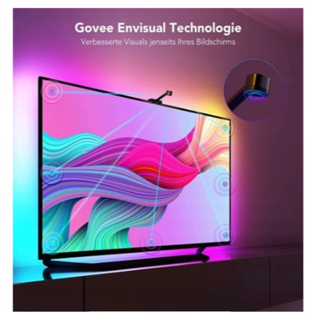 Govee LED TV Backlight 55"-65" H6199 Dreamview T1 Wi-Fi Bluetooth Packaging status original