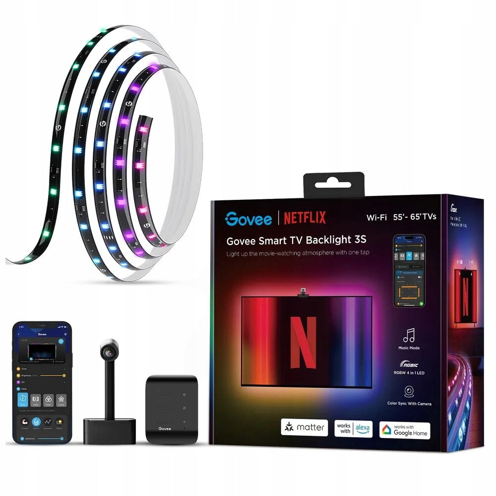 Govee LED TV Backlight Strip for 55-65" TVs H6098CD1