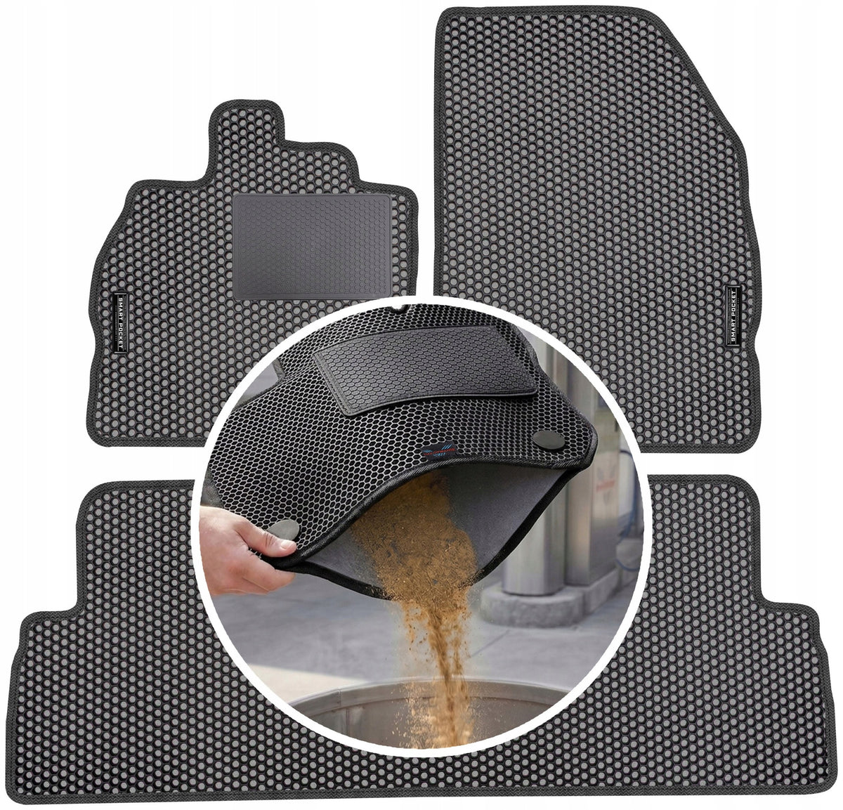Grand Scenic II 5os 09-16 EVA SMART POCKET Rugs