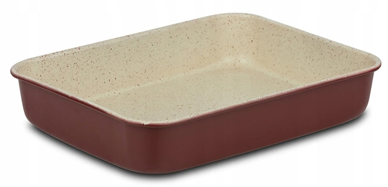 Granite rectangular nonstick 4,2 l 34x26x6,5 cm