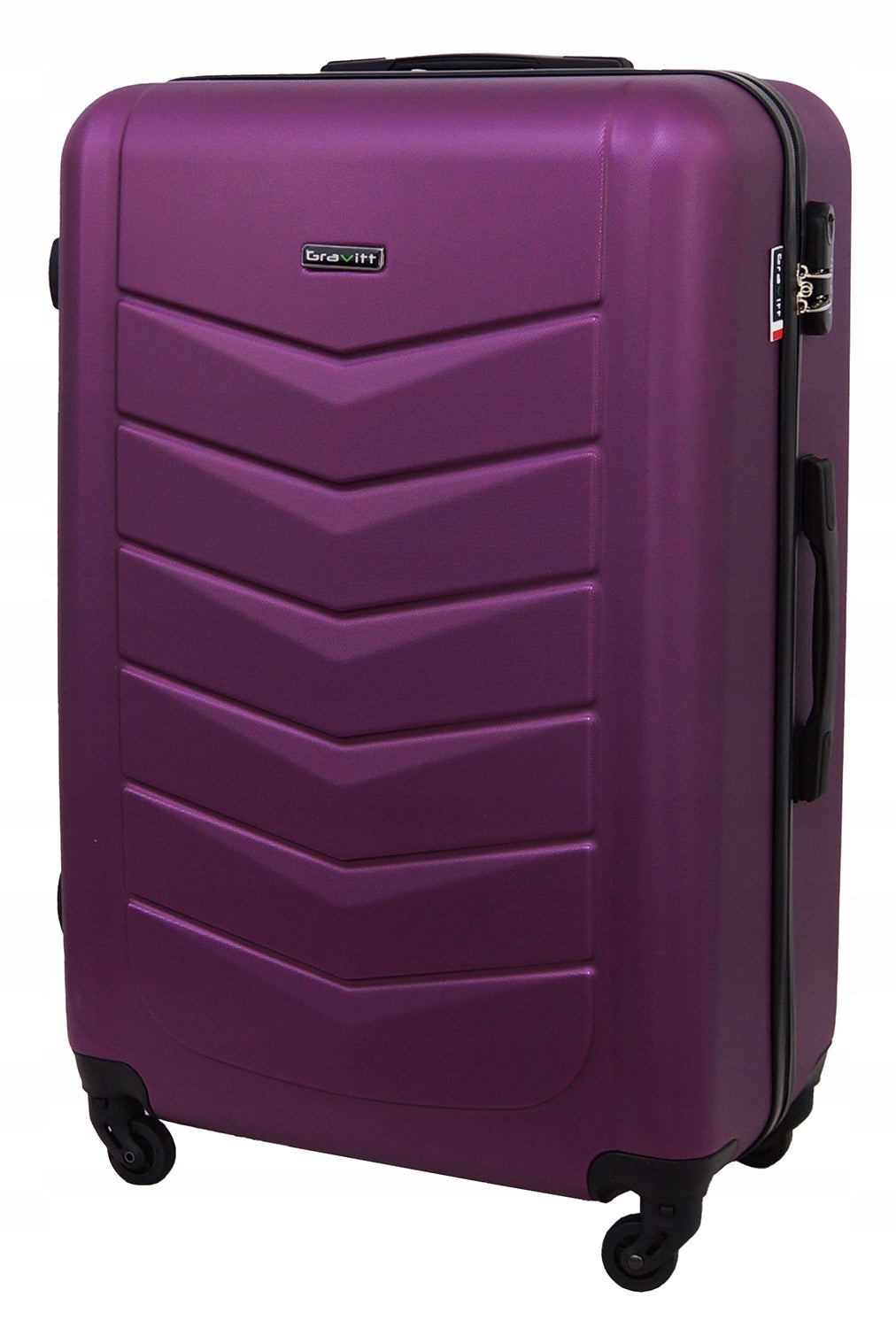Gravitt Suitcase hard medium ABS 602 TRAVEL ON WHEELS Height 66 cm