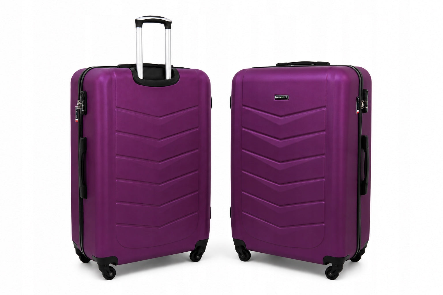 Gravitt Suitcase hard medium ABS 602 TRAVEL ON WHEELS