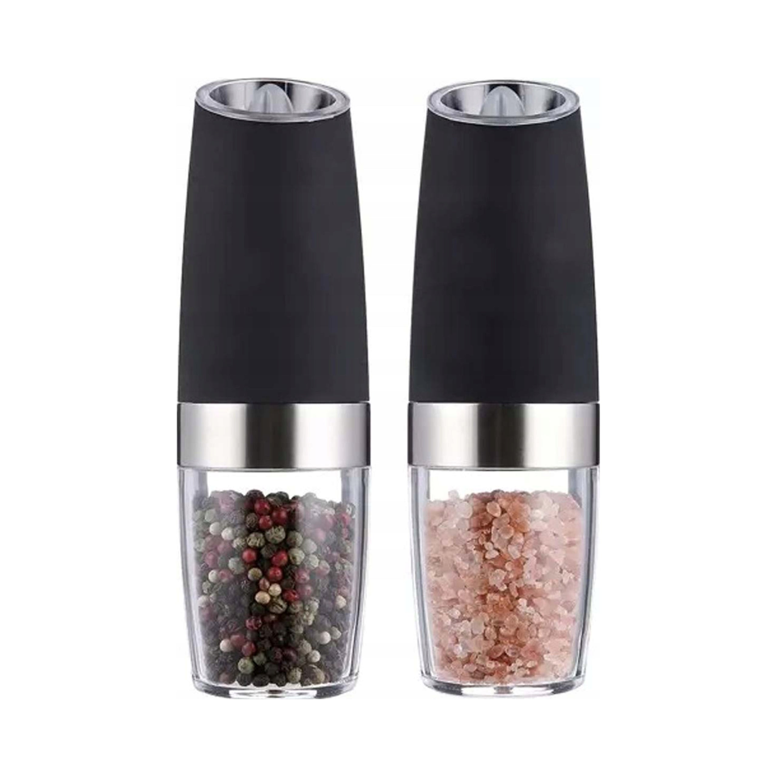 Gravity Electric Grinder Salt and Pepper 2 Pack Salt shaker pepper shaker Manufacturer code Młynek elektryczny grawitacyjny- 2szt.