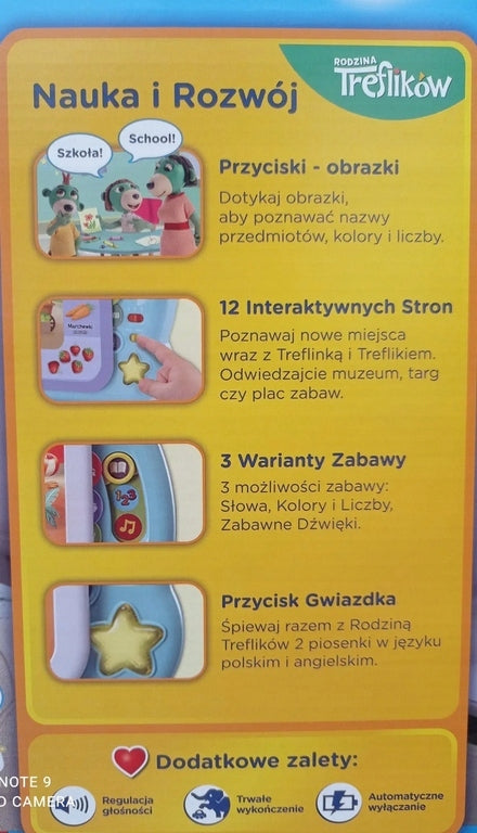 Great dictionary of favorite places with the Treflik Family Brand VTech