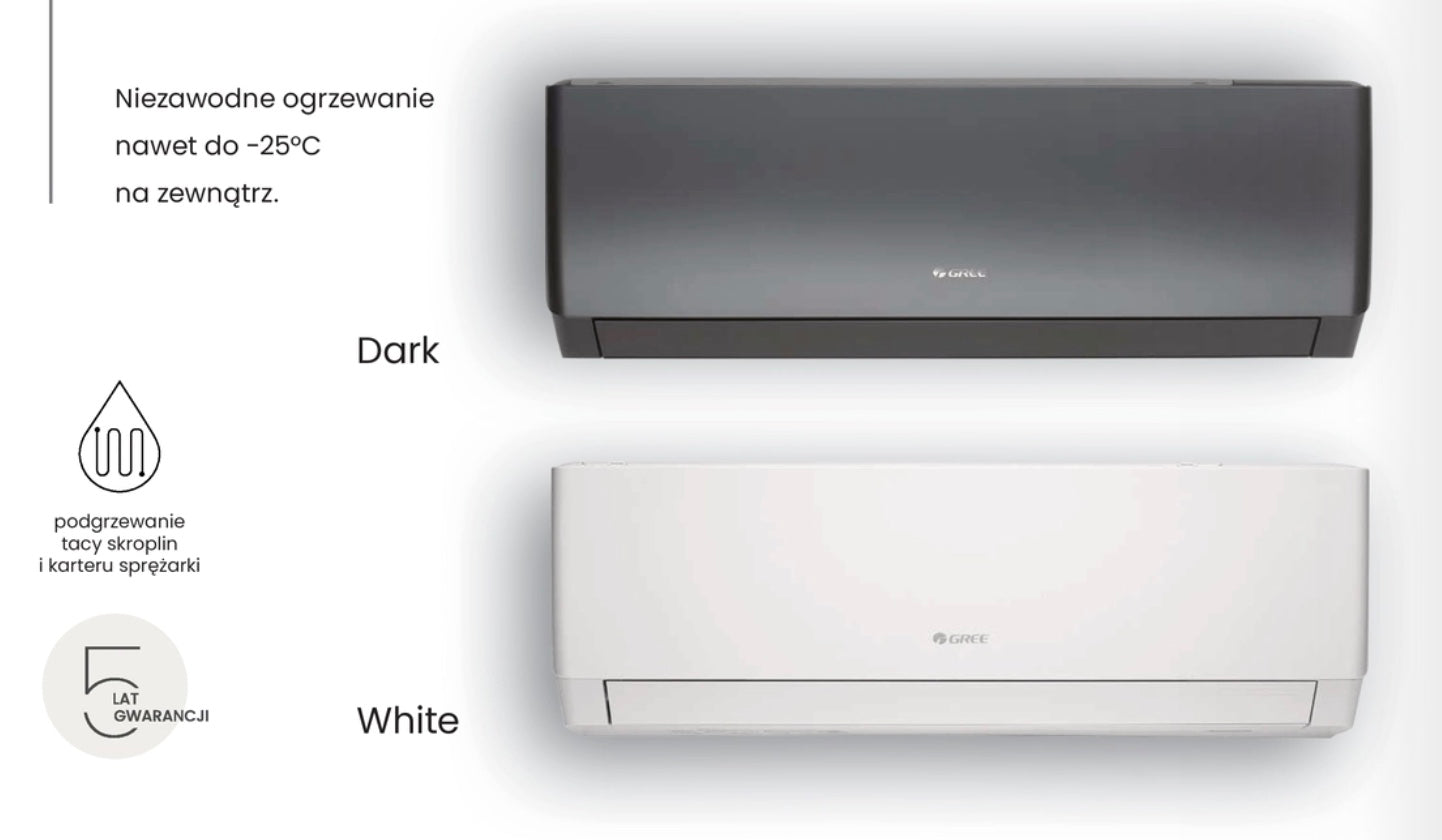 Gree Pular Pro 3,5 kw air conditioner with assembly Warsaw and surroundings