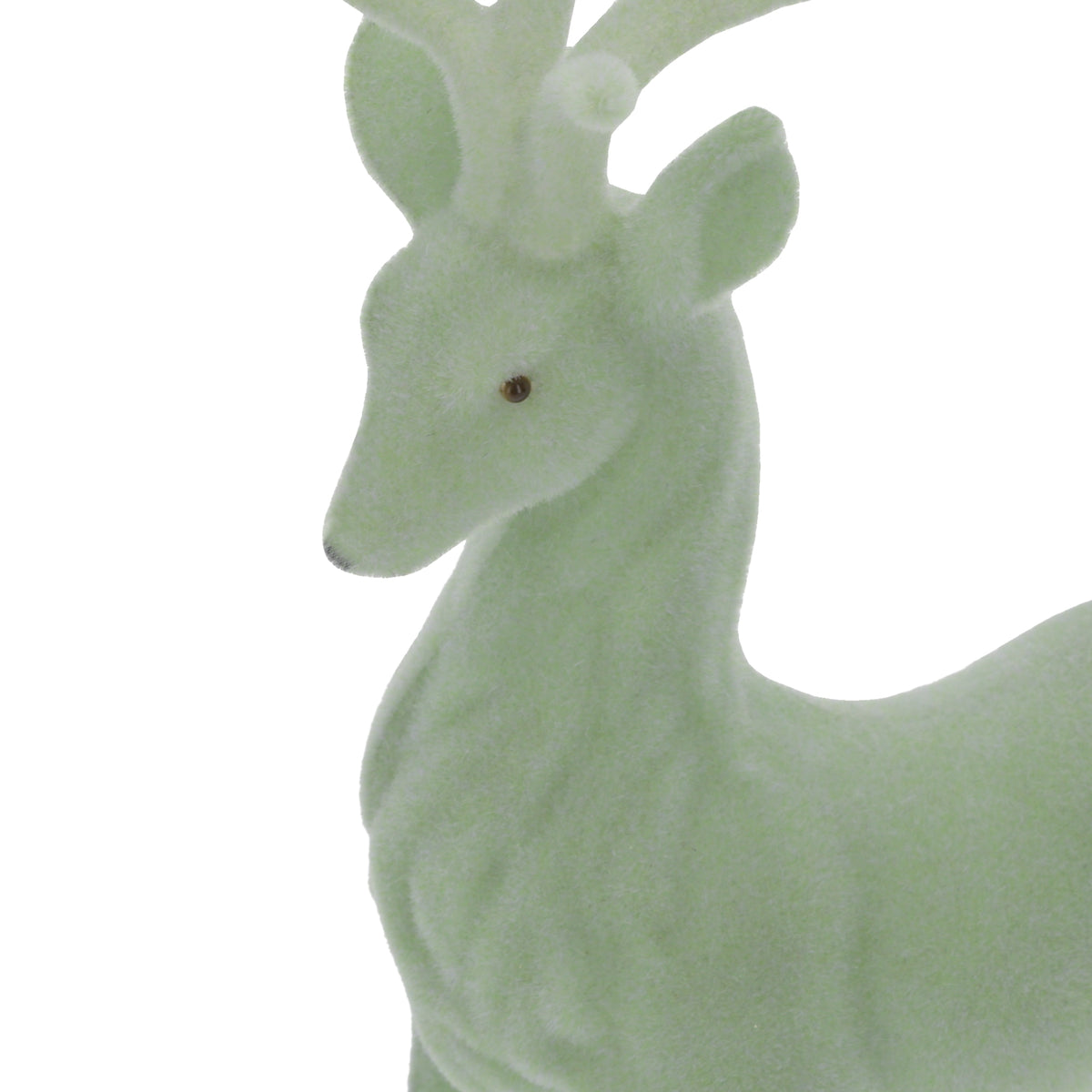 Green reindeer XL standing Christmas figurine for Christmas gift 35 cm Brand Paula