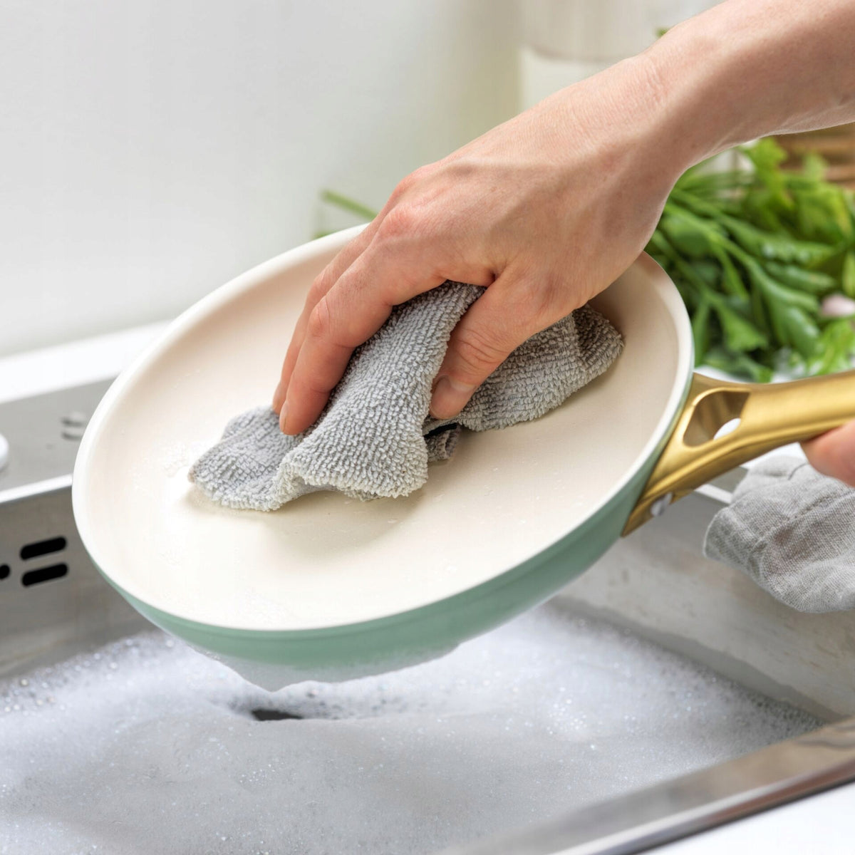 GreenPan Padova Reserve 2Tlg Bratpfannenset 20+26cm Grün Brand GreenPan
