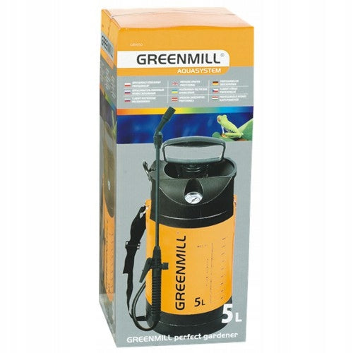 Greenmill Aquasystem Professional sprayer with pressure gauge 5l GB9050 Brand Greenmill