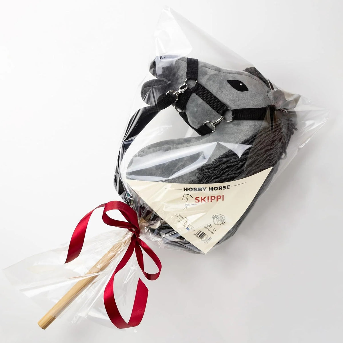 Grey A3 - Polish Hobby Horse - Horse on Stick - Horse on Stick - Skippi Brand Skippi