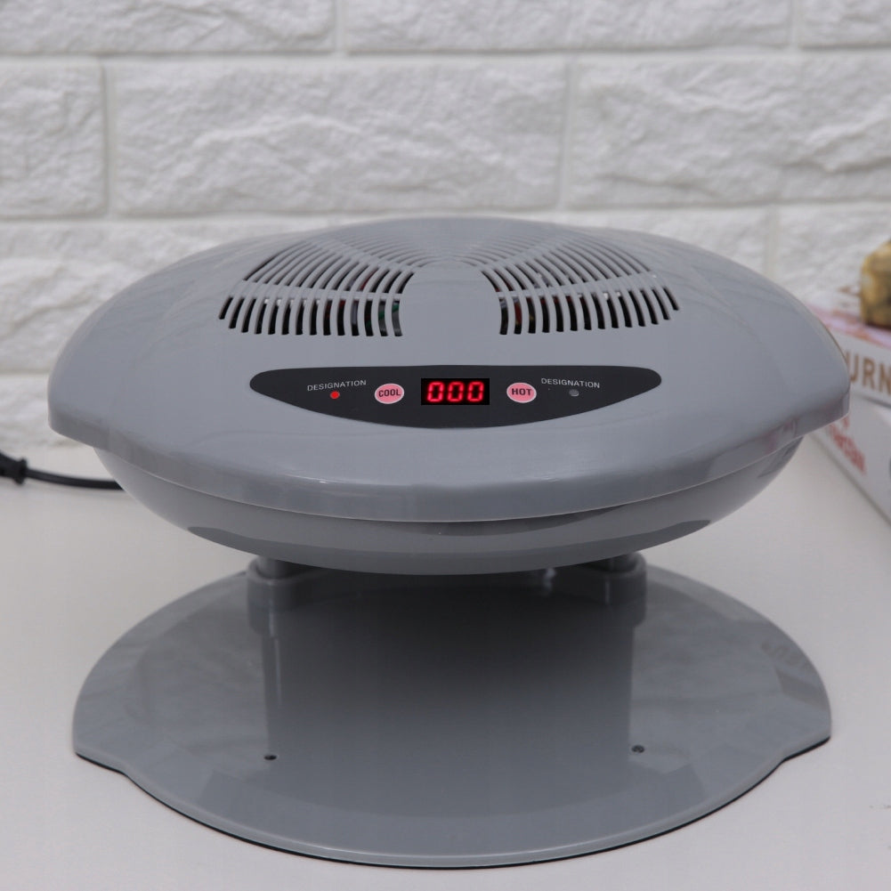 Grey Nail Polish Dryer with 2-in-1 Temperature Sensor, Cool Brand no brand