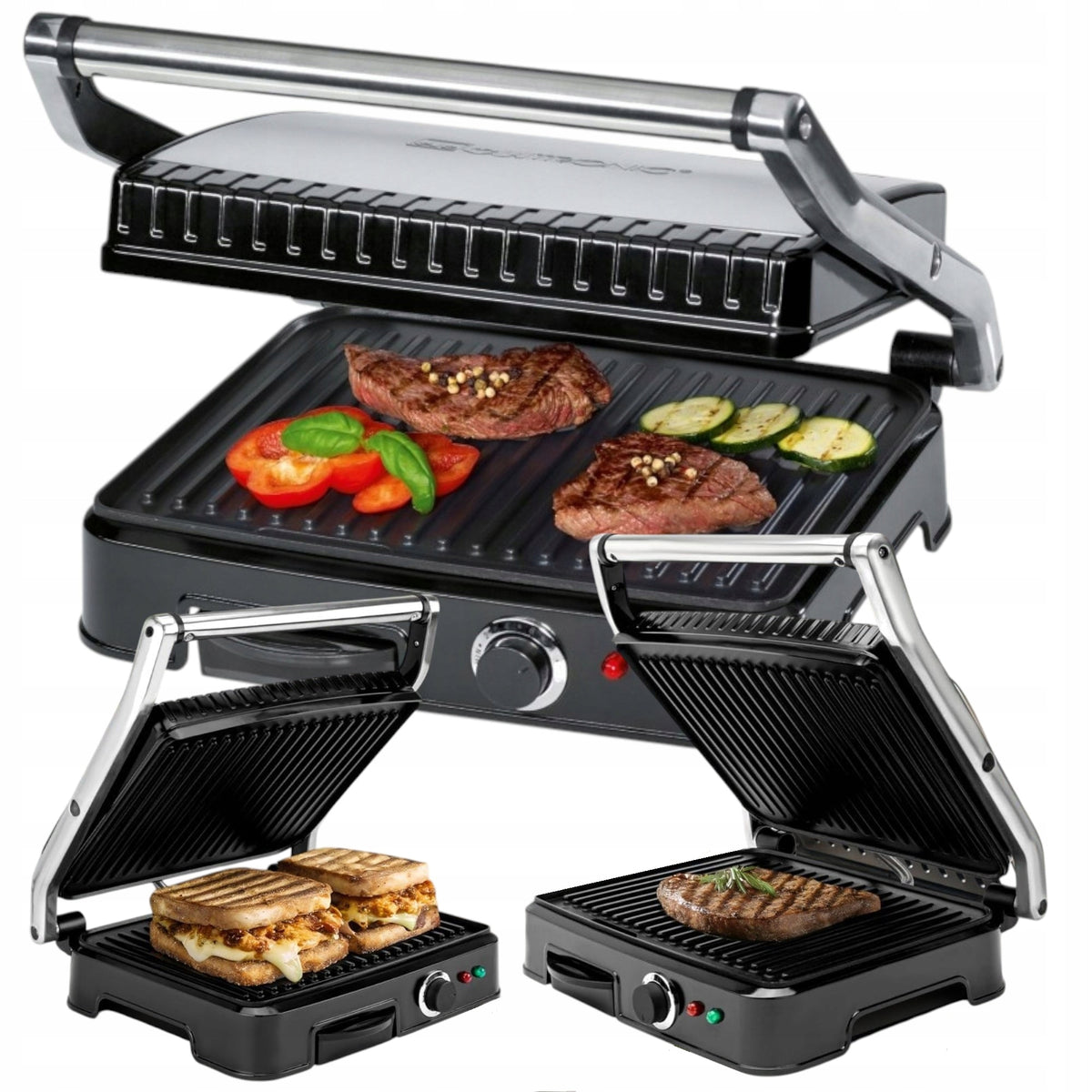 Grill Electric FAT FREE TOASTER CONTACT STRONG WITHOUT FAT