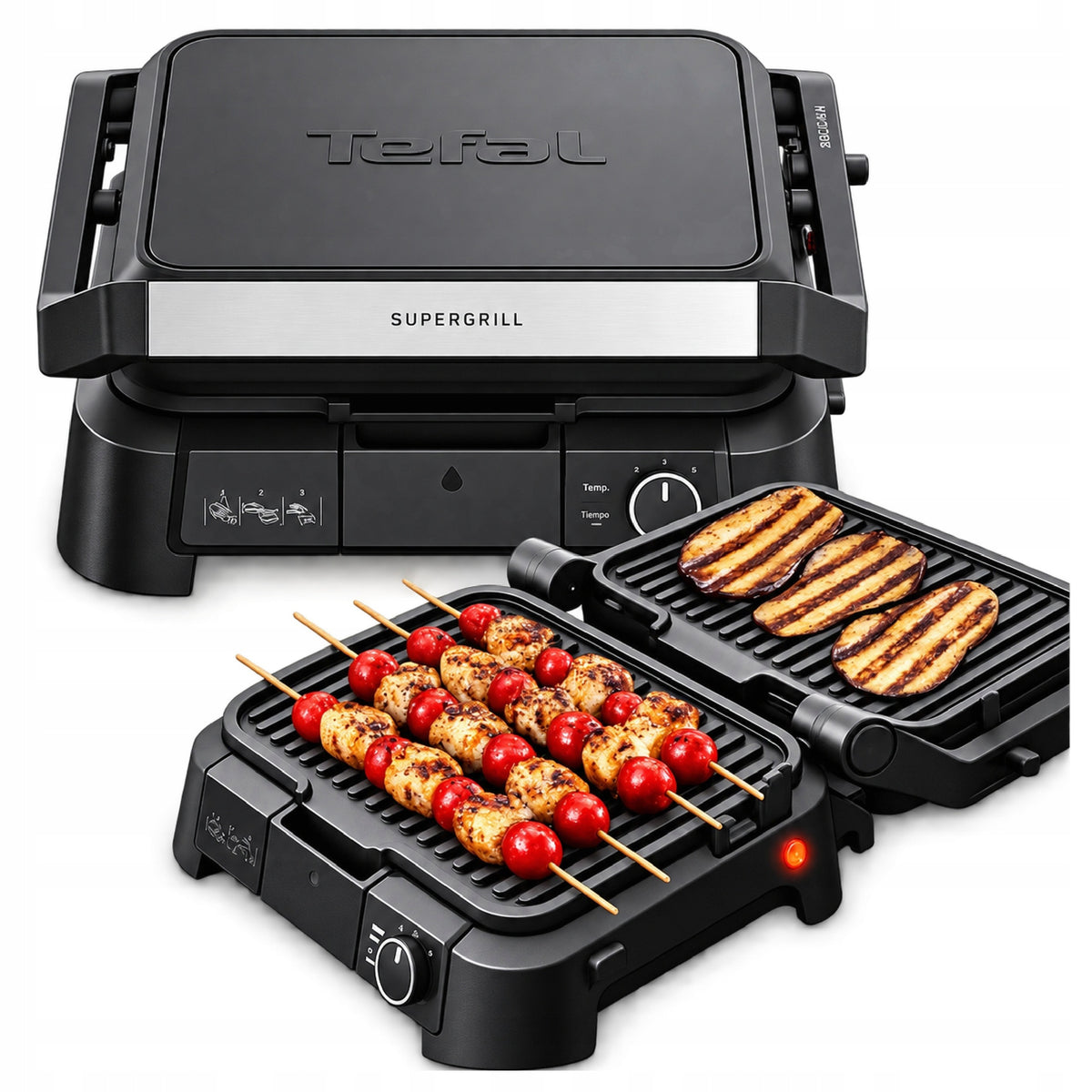 Grill Tefal electric GC5108E0 Supergrill 3 in1BBQ + Oven mode