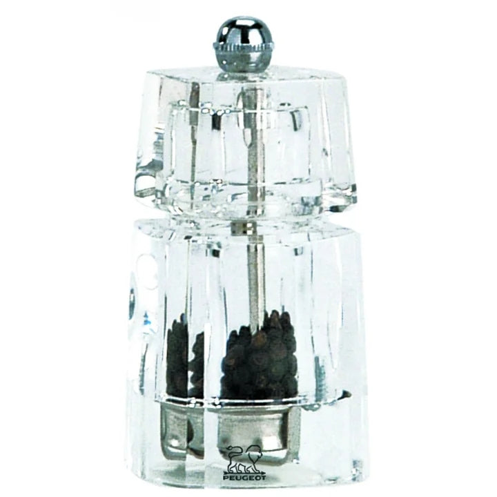 Grinder Peugeot Chaumont hand salt pepper grinder 11 cm transparent
