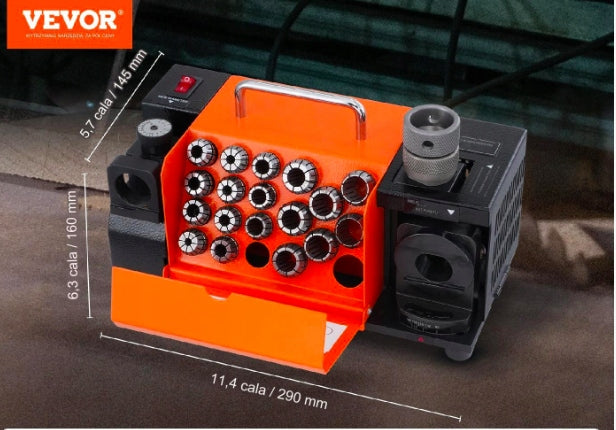 Grinding Machine Cutter Sharpener 3-20mm + Drill Bits 18 Handles MR-20G Brand no brand