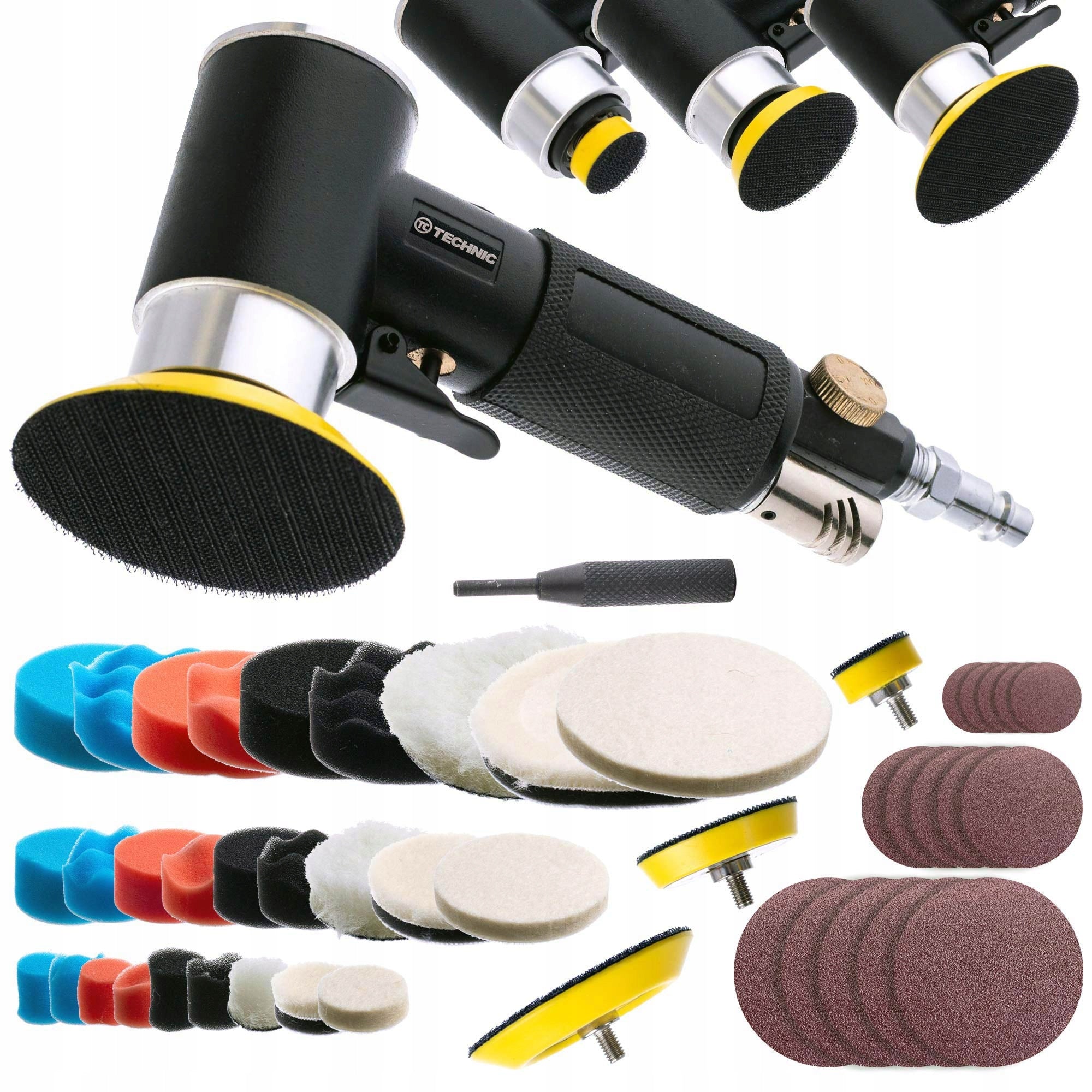 Grinding Machine Pneumatic Sponge Fur Filce 25mm 50mm 75mm KPL 48pcs