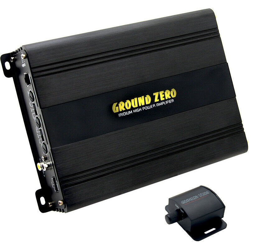 Ground Zero GZIA 200.2 2 Channel Car Amplifier with Remote Control