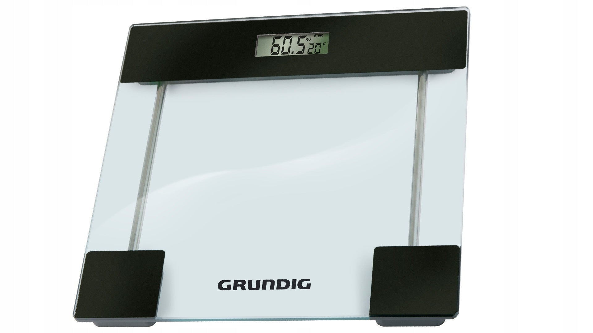 Grundig BATHROOM SCALE Electronic up to 180kg with thermometer display Brand Grundig