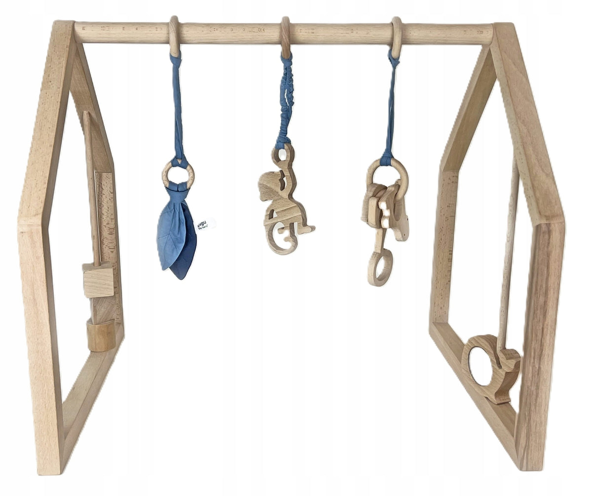 Gugu the Hero Baby Gym Montessori - Educational Gymnastic Stand Blue