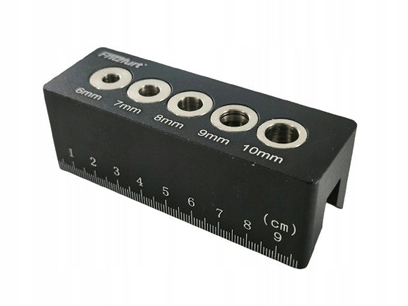 Guide for drilling at an angle of 90° STRONG ALUMINUM WITH REPLACEABLE SLEEVES Packaging status original