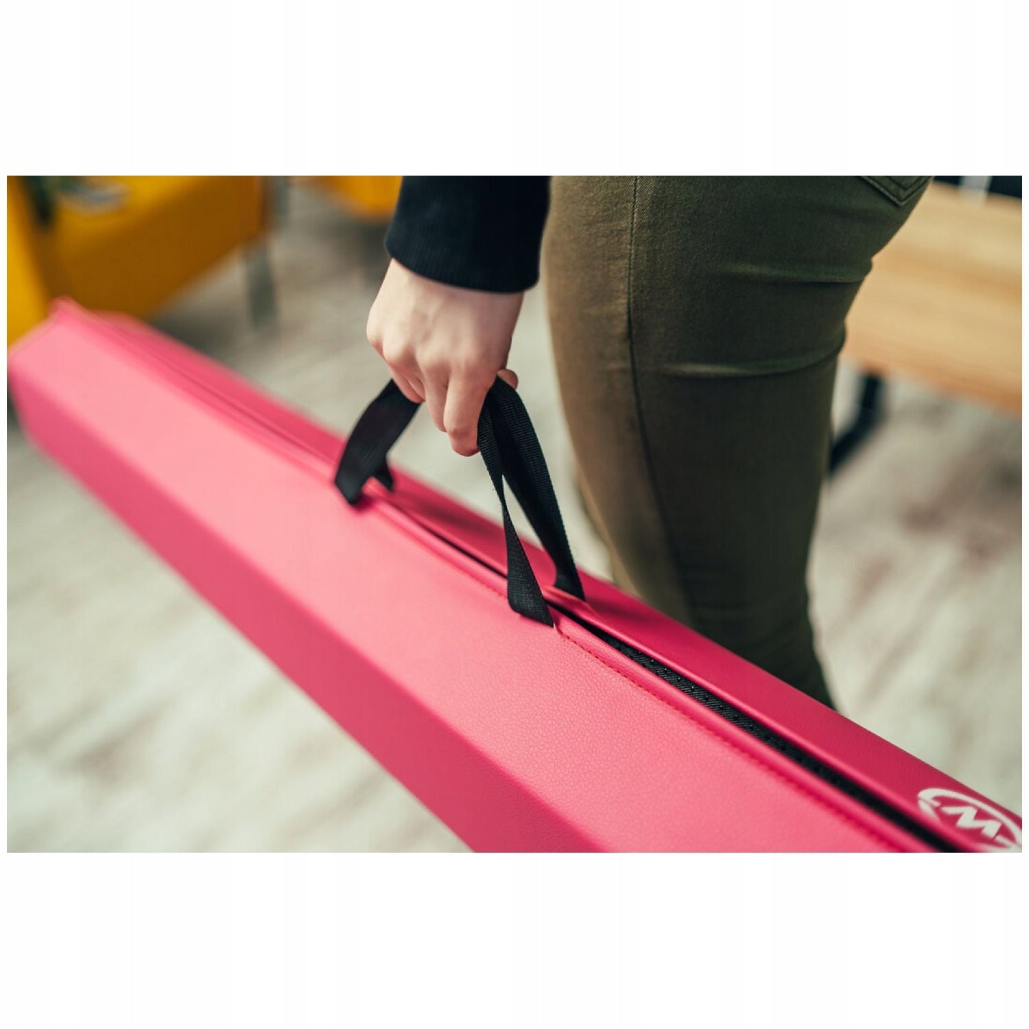 Gymnastic Equivalent MASTER Pink Folding 240 cm Length 240 cm