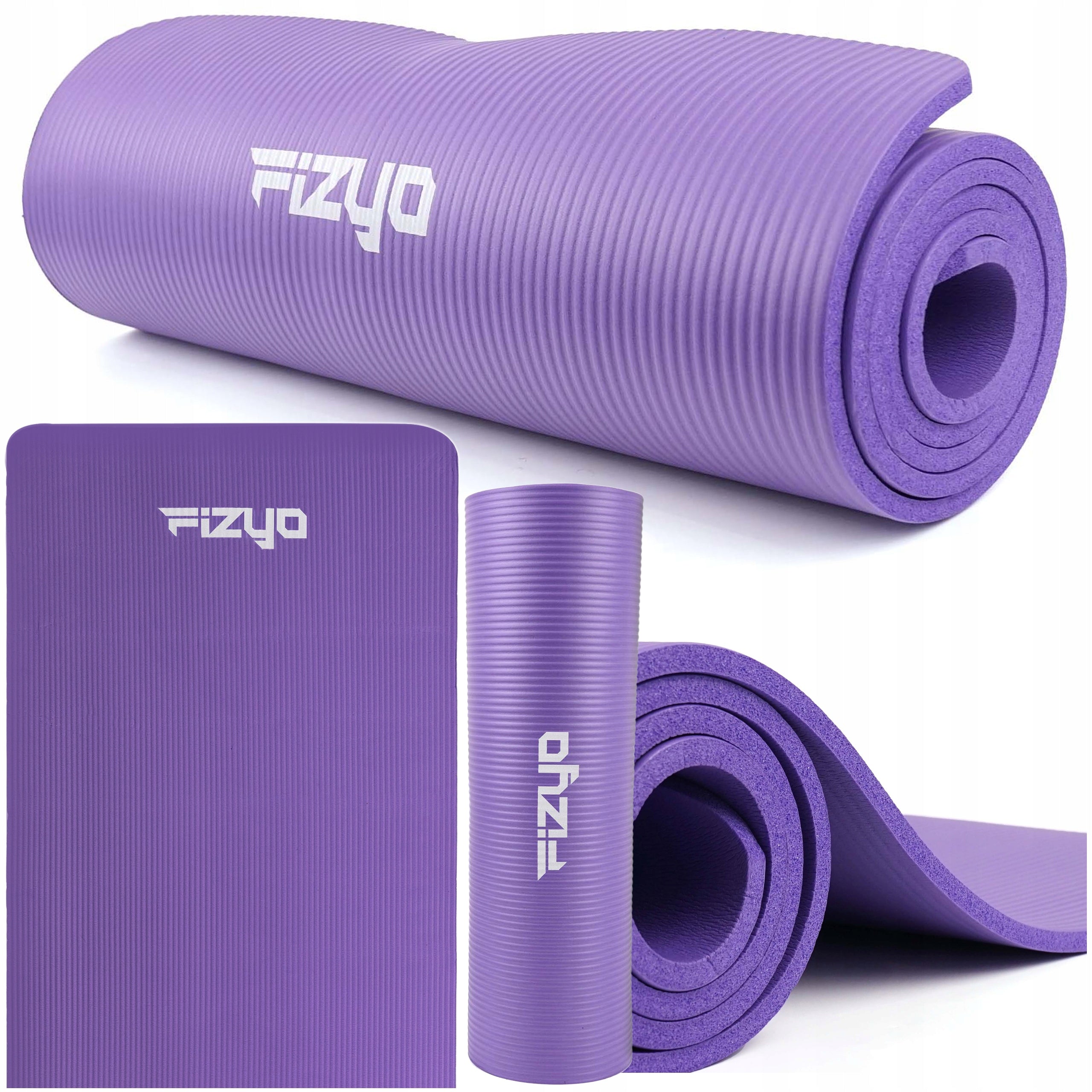 Gymnastic Mat for Exercise FIZYO Yoga Fitness Mat Thick Purple XL EAN (GTIN) 5903641426671