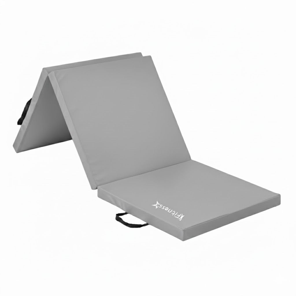Gymnastic Mattress Folding 180x60x5 cm Fitness-Star Premium Grey Brand Fitness-star