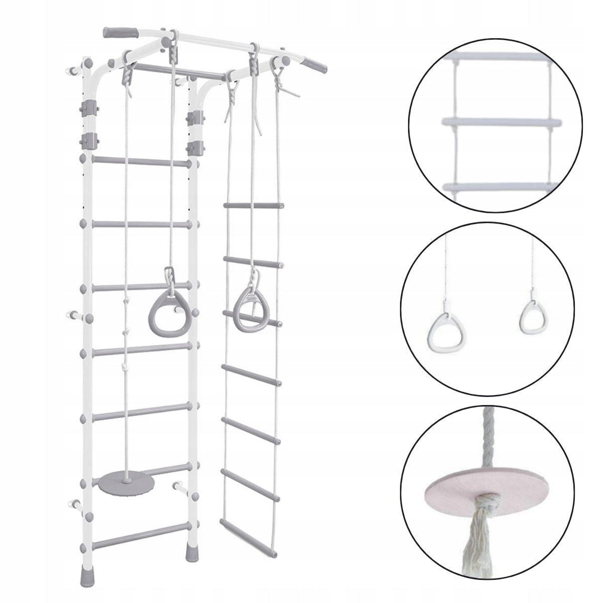 Gymnastic ladder Gamma Pastel 2 - white