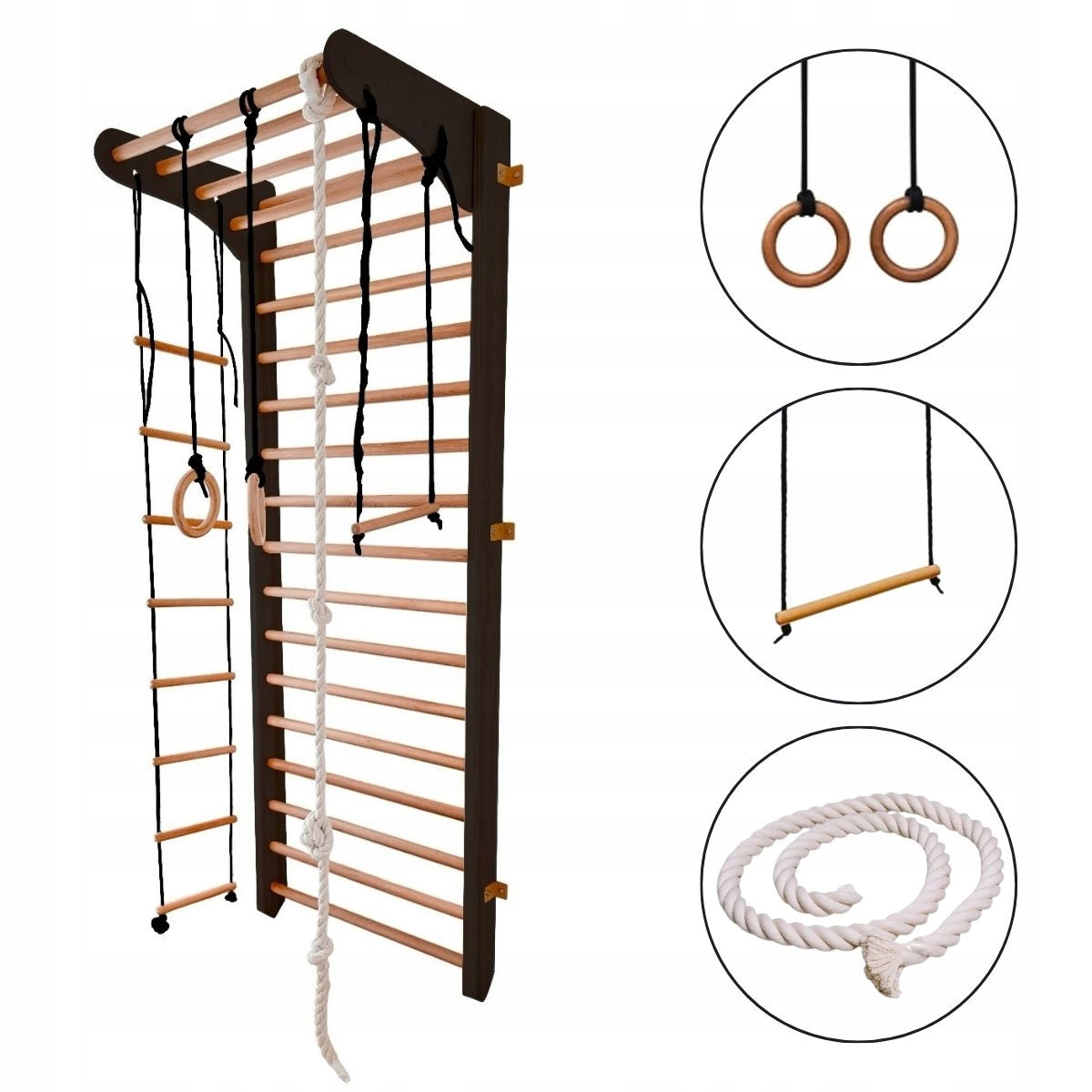 Gymnastic ladder Kinder Sport black