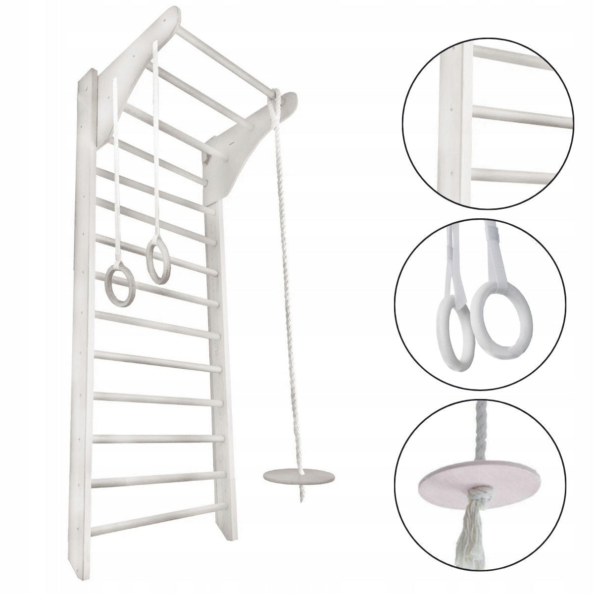 Gymnastic ladder Kinder Wood white