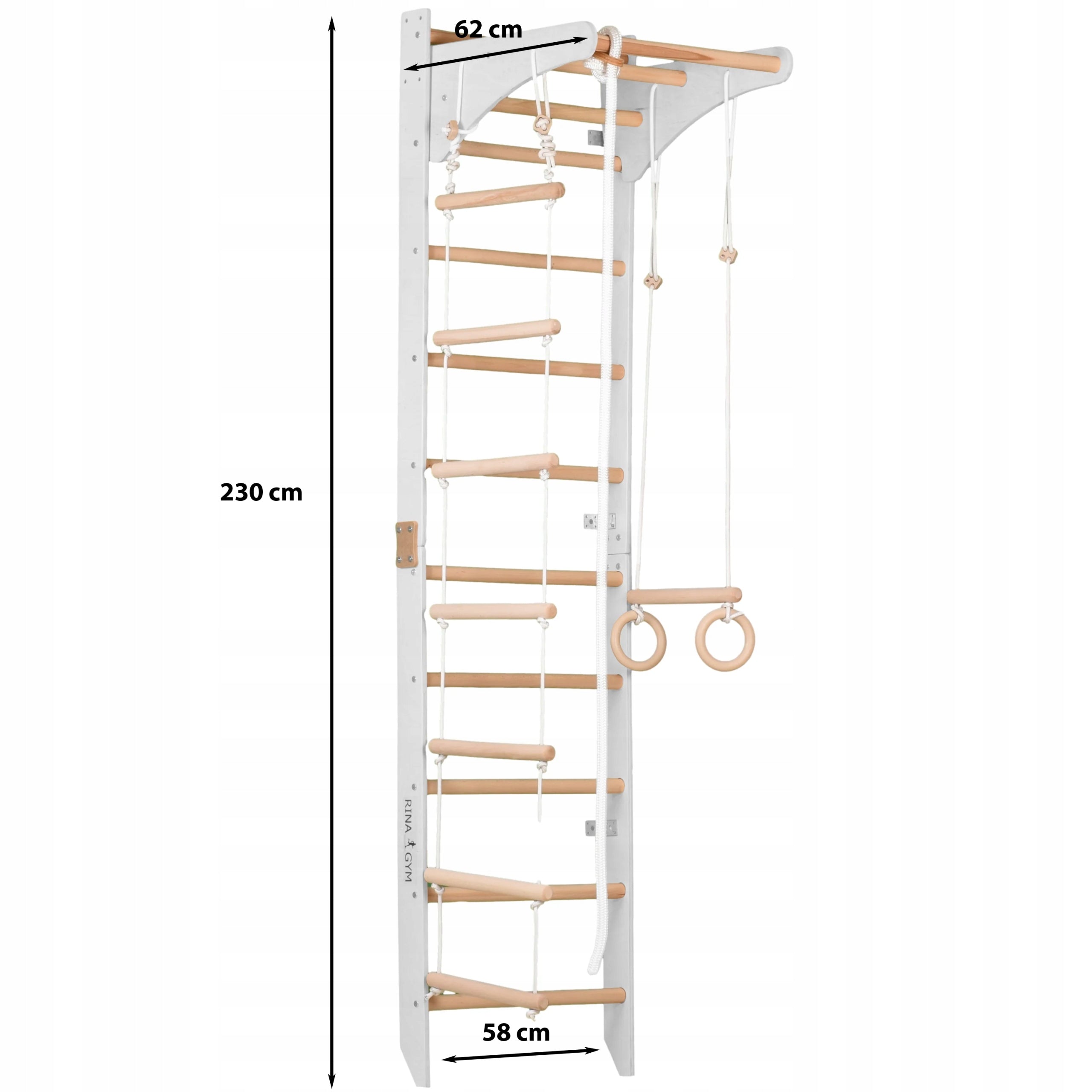 Gymnastic ladder SPR C White - Sports equipment for the whole family Packaging status original