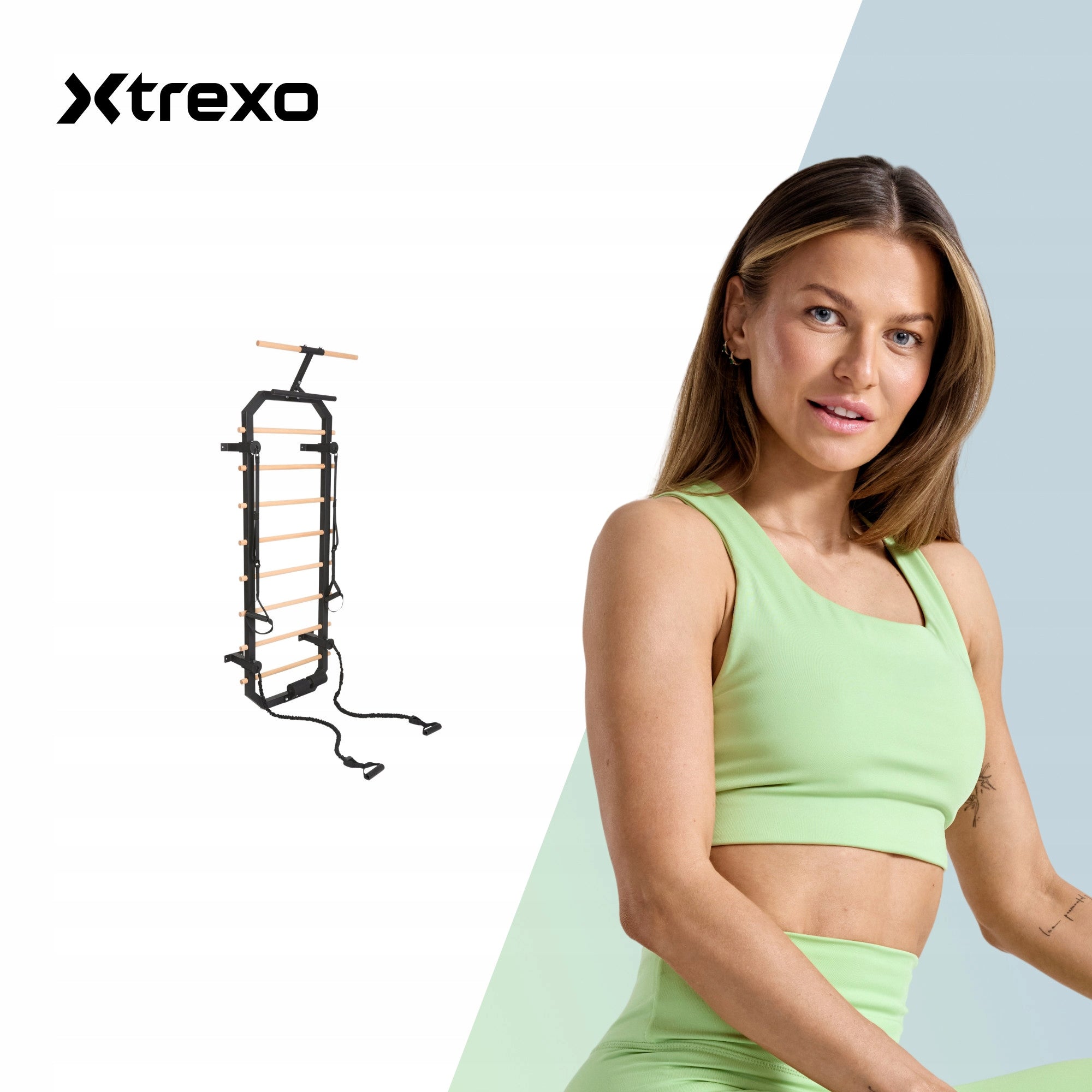 Gymnastic ladder XTREXO MULTICORE PRO TRAINING MULTIFUNCTIONAL EXERCISES Packaging status original