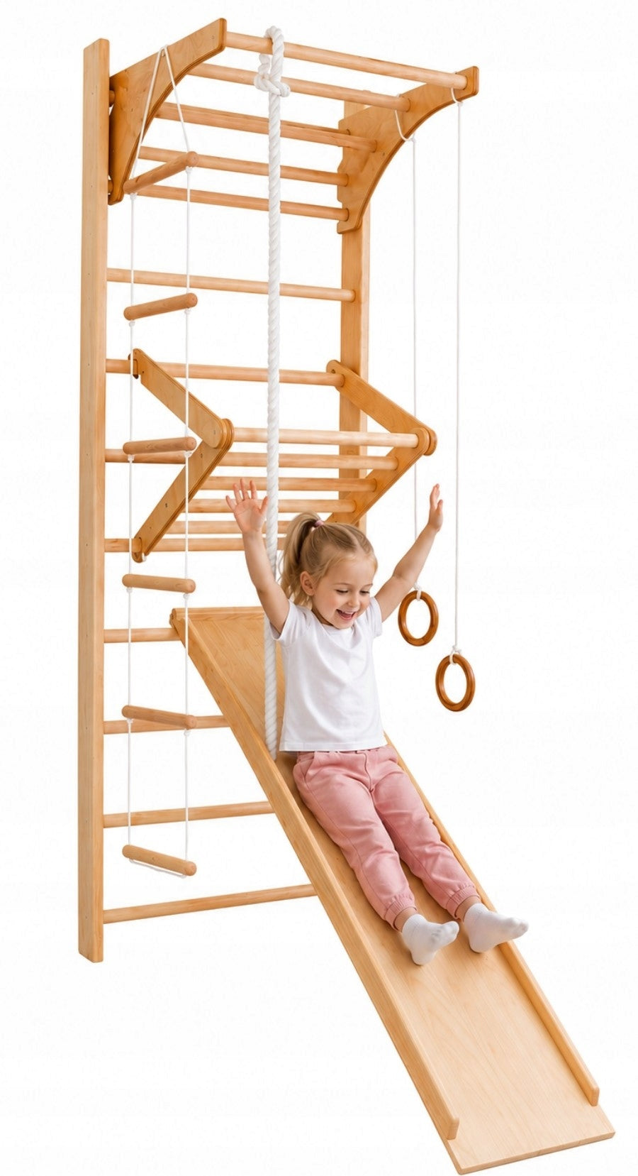 Gymnastic ladder corrective set for children 220 cm