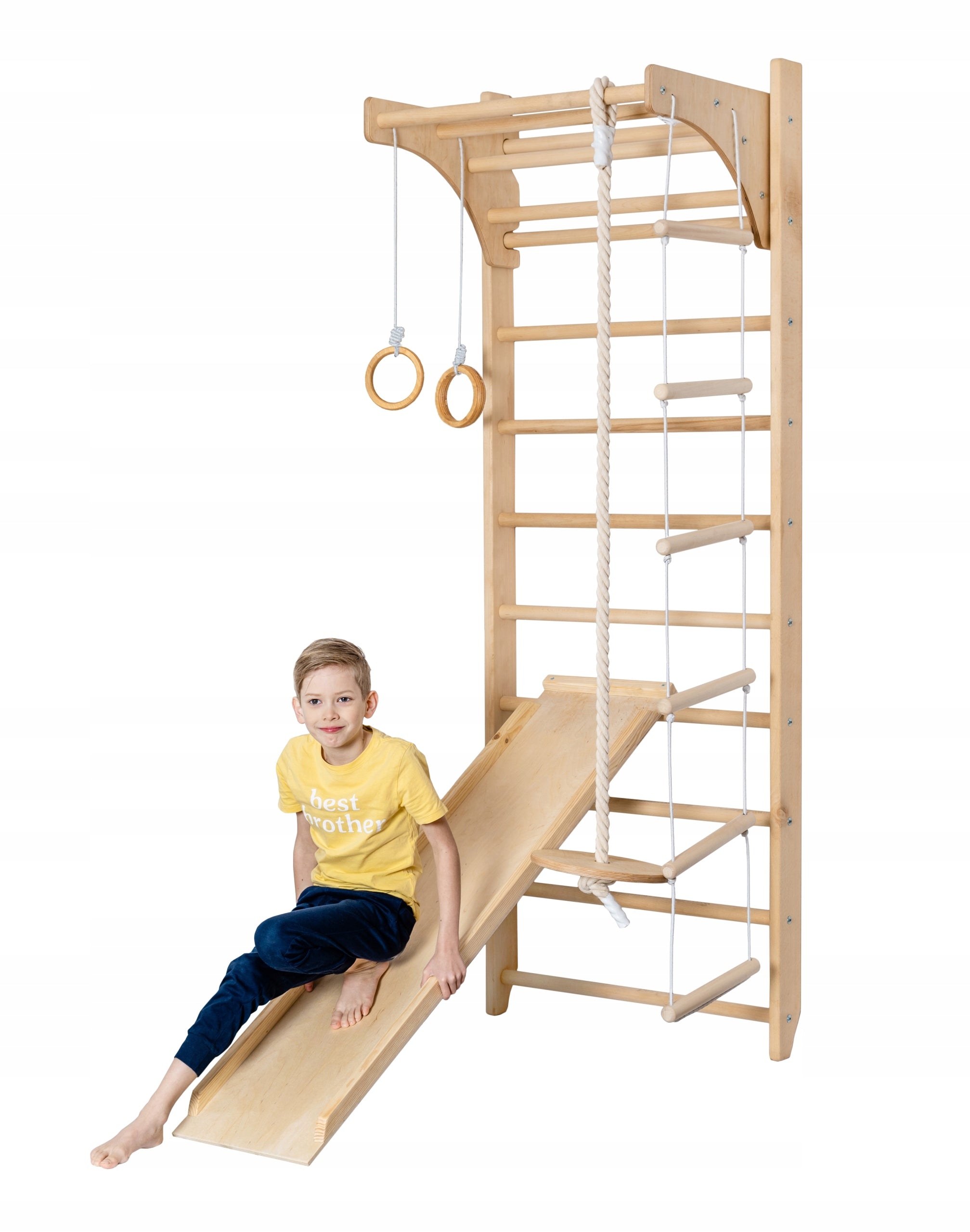 Gymnastic ladder for children BEECH set