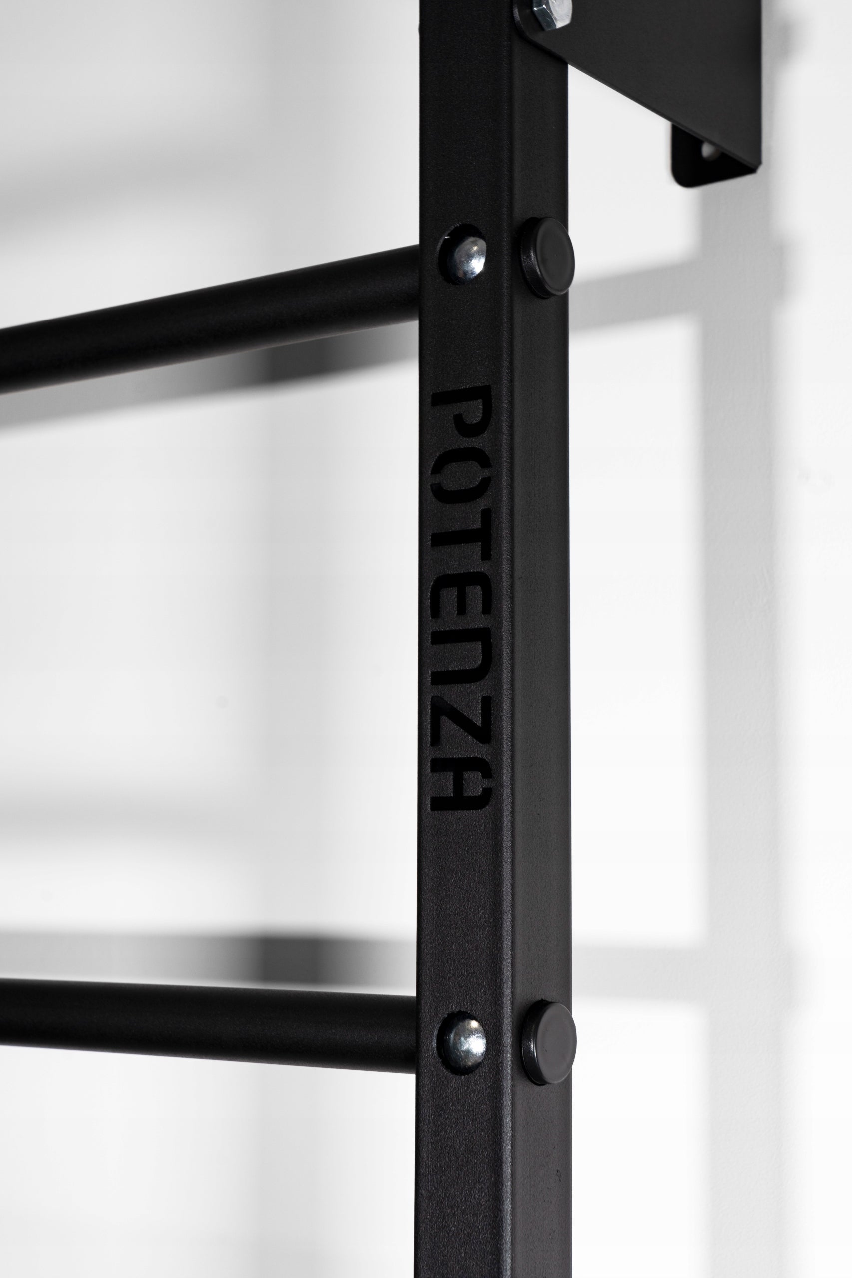 Gymnastic ladder for exercises rehabilitation steel black POTENZA Packaging status original